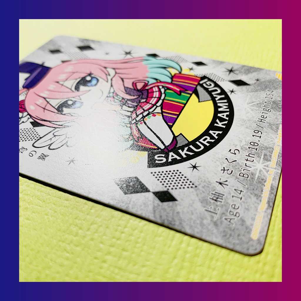 【美品】上柚木さくら プレイヤーカード プロモ