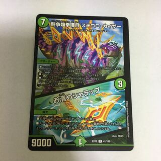 エラーカード 枠ズレ闘争類拳嘩目 ステゴロ・カイザー｜お清めシャラップ