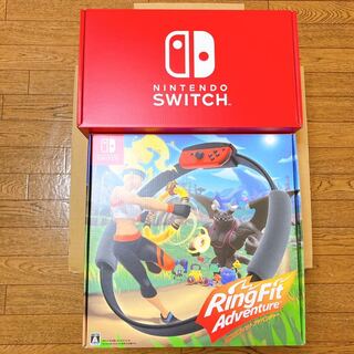 新品 未開封 Nintendo Switch + リングフィットアドベンチャー
