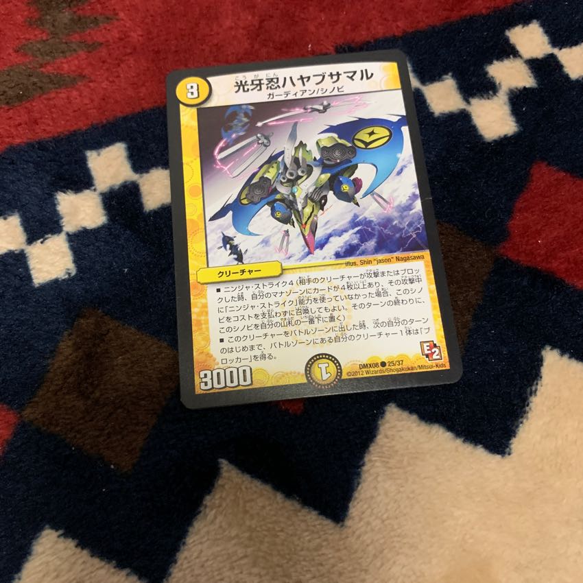 ハヤブサマル 1枚