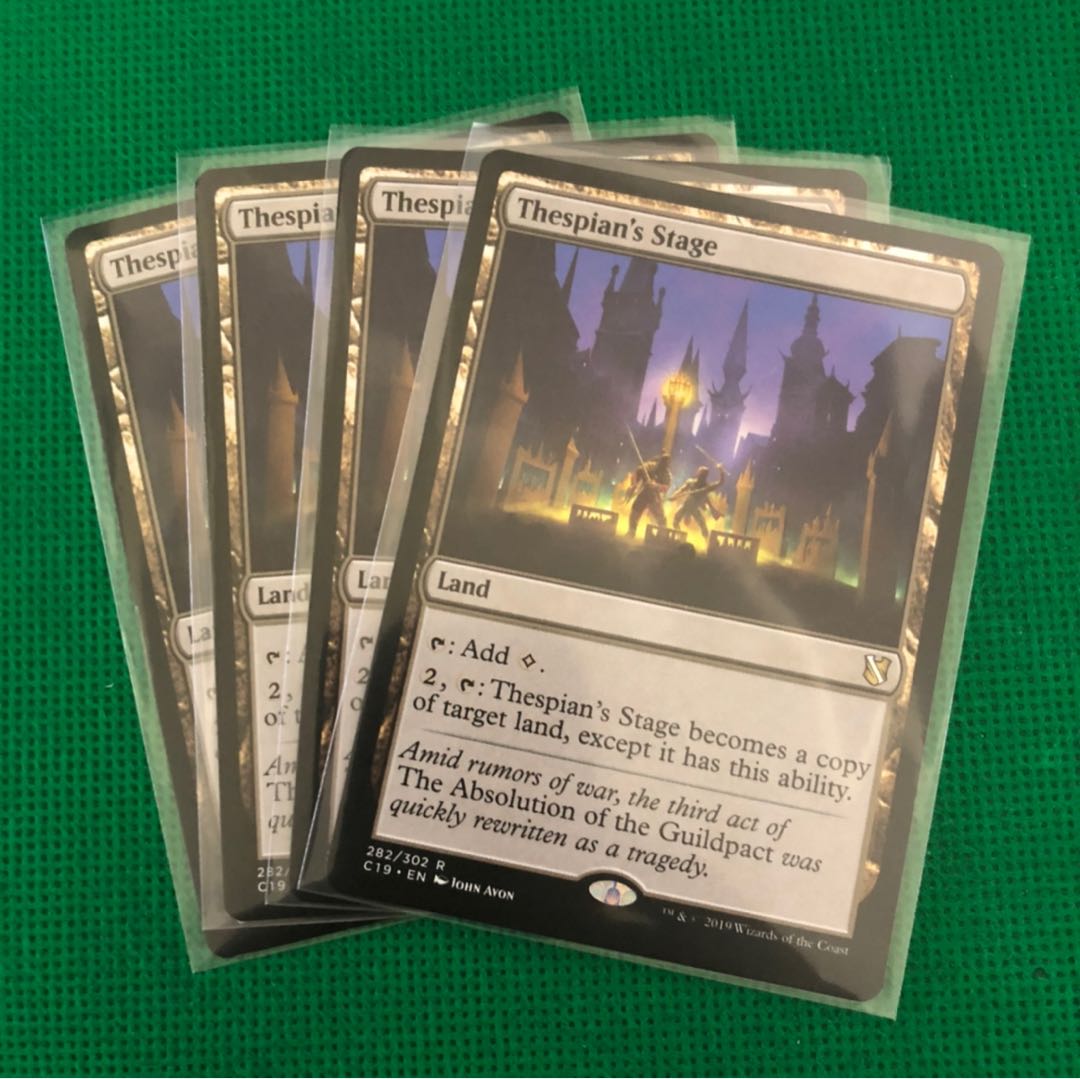 演劇の舞台 英語版 4枚