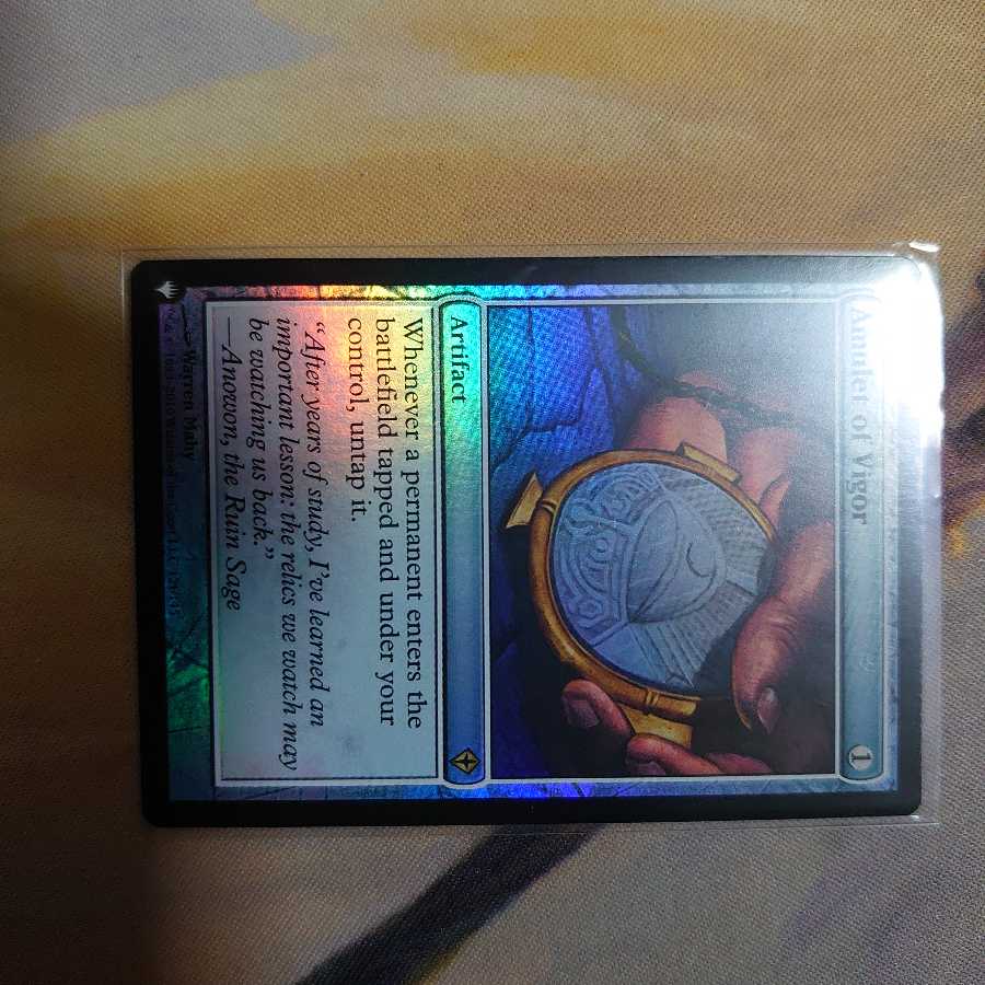 精力の護符(英)ミステリーブースター版foil