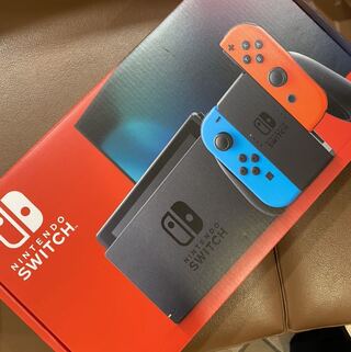 未開封　Nintendo Switch ネオンブルー　