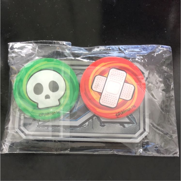 新品未開封　海外版　公式　GXマーカー　どく　やけど　セット　アクリル製