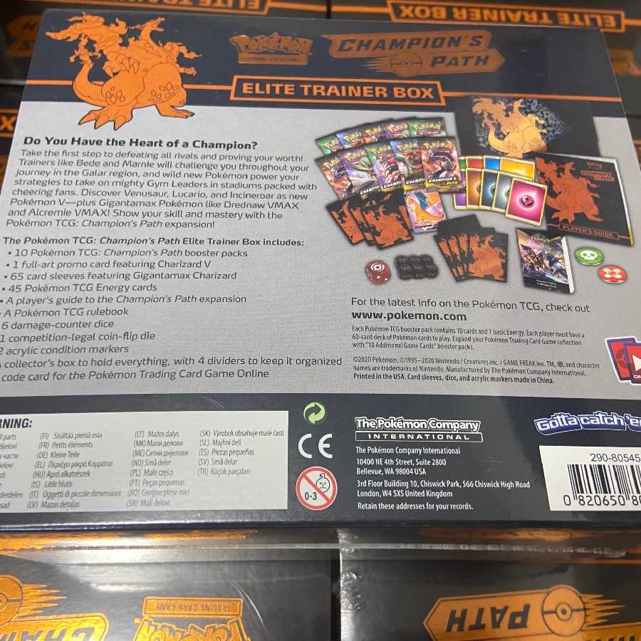 ポケモン 海外限定 チャンピオンズ パス エリートトレーナー リザードンV