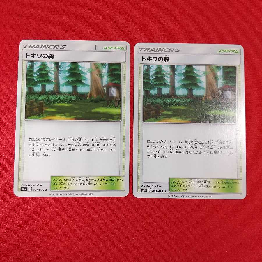 トキワの森 U 2枚セット