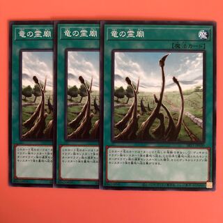遊戯王 竜の霊廟 ノーマル 3枚