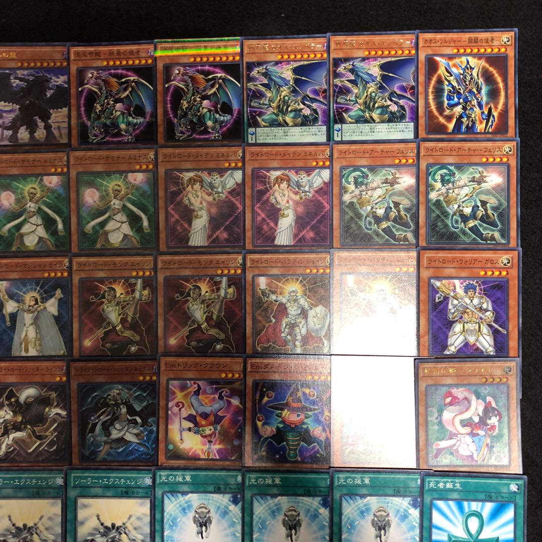 遊戯王 No.252 芝刈り ライトロード デッキ60枚＋15枚 トワイライト