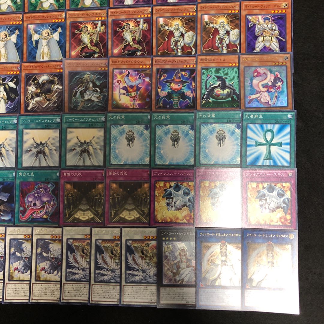 遊戯王 No.252 芝刈り ライトロード デッキ60枚＋15枚 トワイライト