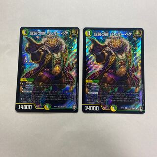 我怒の鎖パンサーベア　2枚