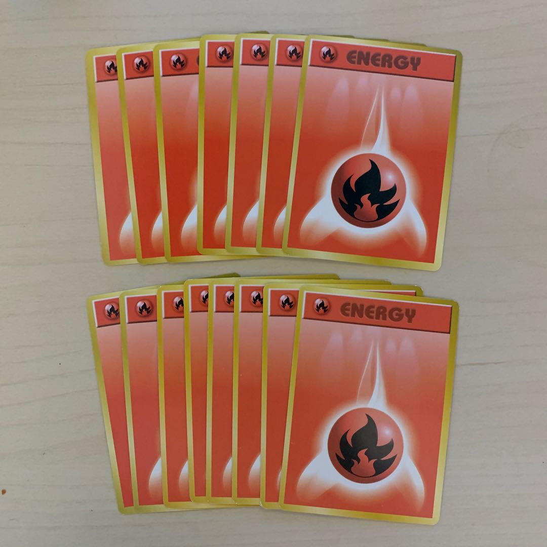 【枚数変更可】ほのおエネルギー 旧裏 15枚