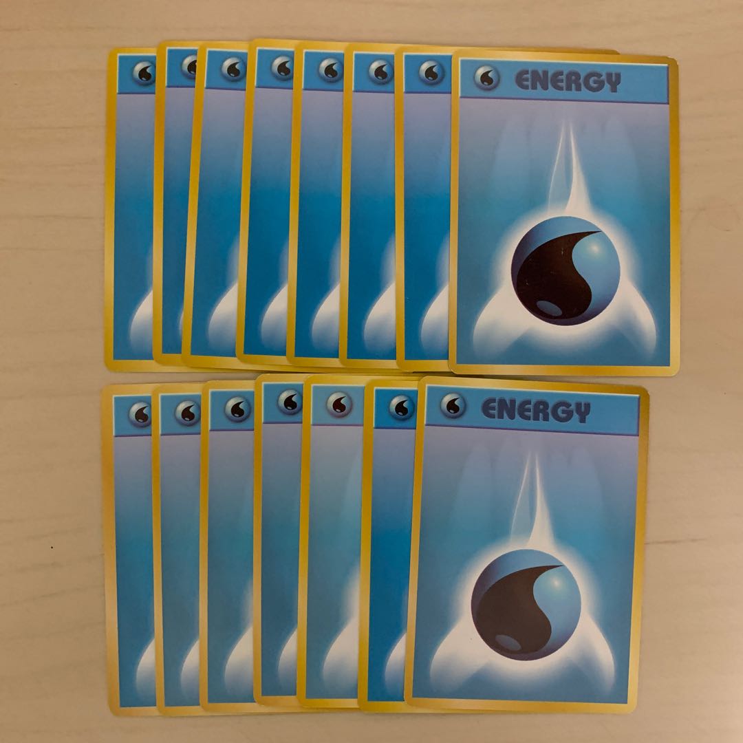 Mizu Energy: 15 sheets (old back side)