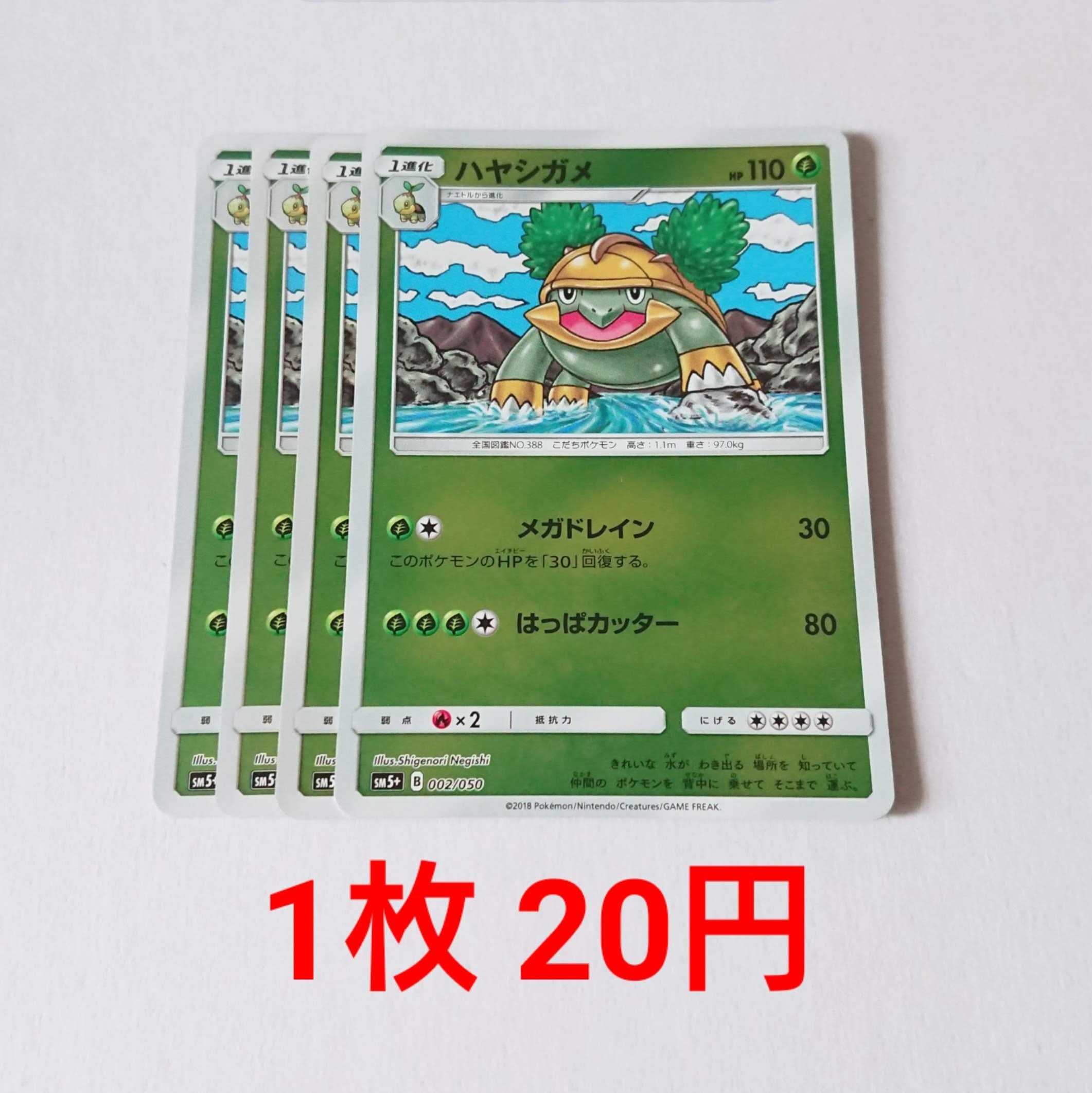 ハヤシガメ ミラー 4枚 002/050 SM5+ ウルトラフォース