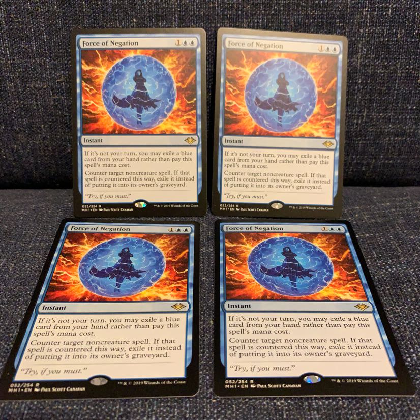 MTG 否定の力/Force of Negation 2枚