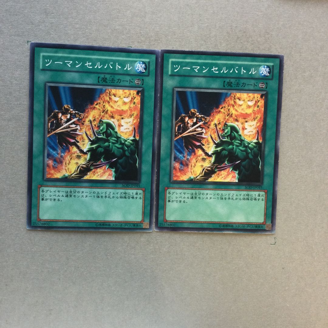 ツーマンセルバトル　２枚