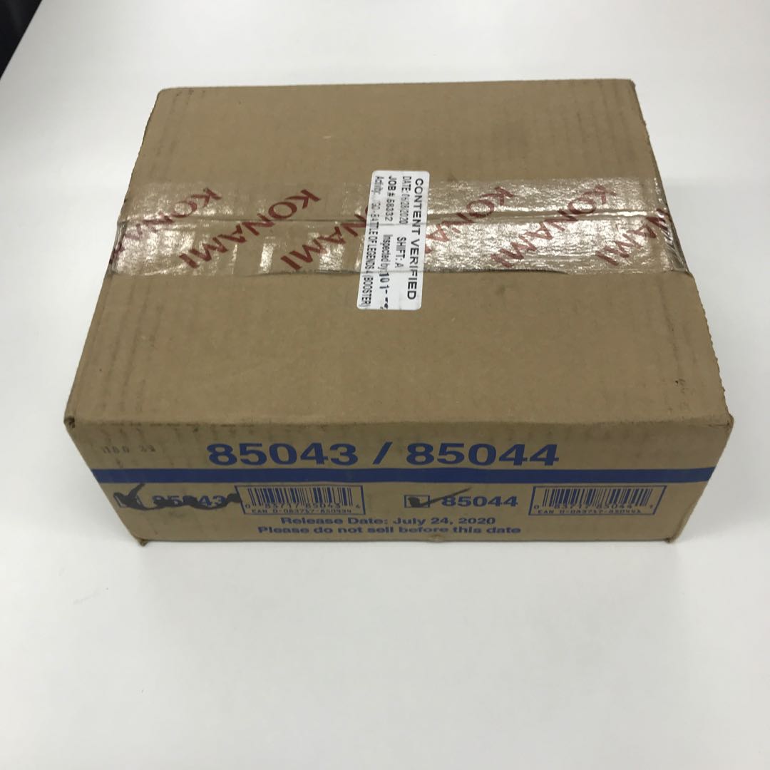 North American version BATTLE OF LEGEND 1 carton