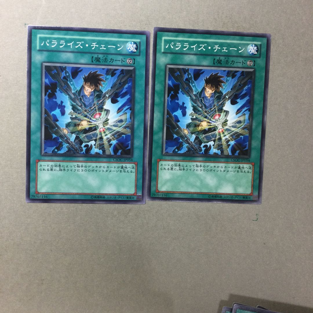 パラライズ・チェーン　２枚