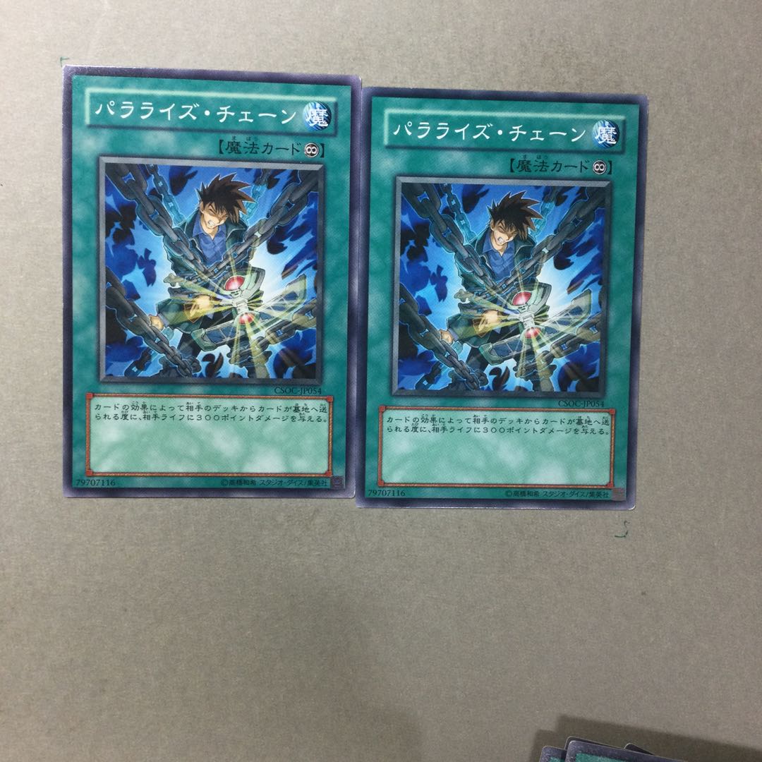 パラライズ・チェーン　２枚