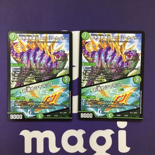 闘争類拳嘩目 ステゴロ・カイザー｜お清めシャラップ 2枚