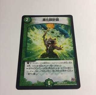 進化設計図　1枚