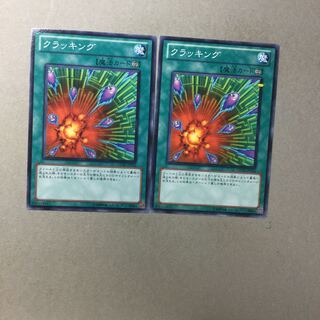 クラッキング　２枚