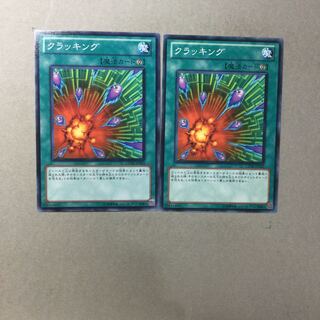 クラッキング　２枚