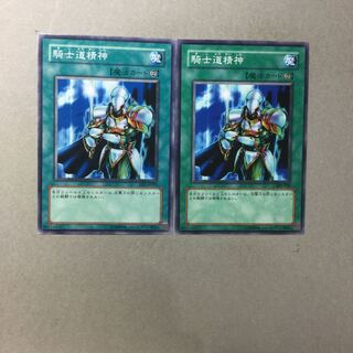 騎士道精神　２枚