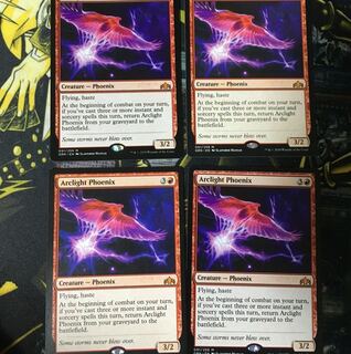 MTG 孤高のフェニックス(英語)ENG 4枚