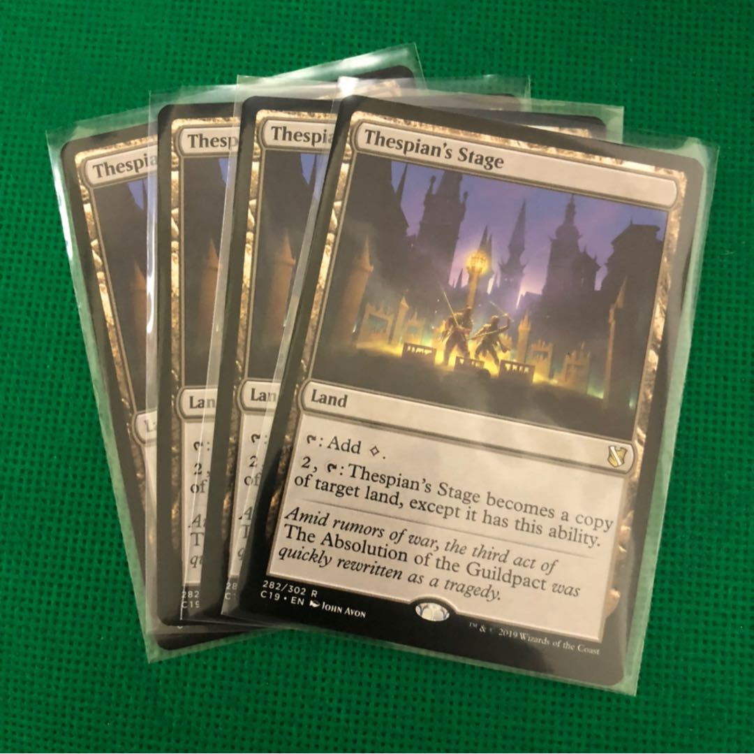 演劇の舞台 英語版 4枚