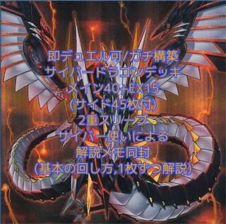 りゅっぴさん専用 サイバーデッキ メイン40+EX15 サイド45 ぽんこつ他