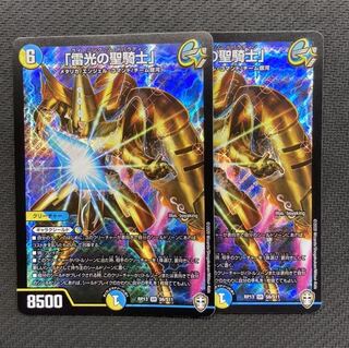 「雷光の聖騎士」 2枚