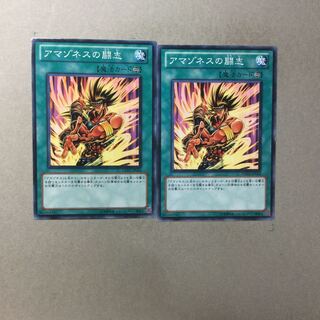 アマゾネスの闘志　２枚