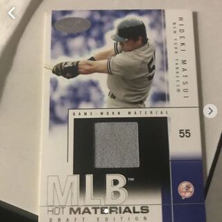 Hideki Matsui Uniform card