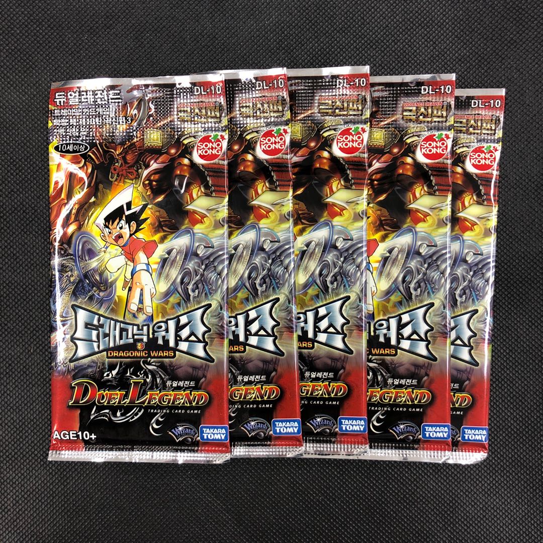 Korean Version DUEL LEGEND 10 Packs