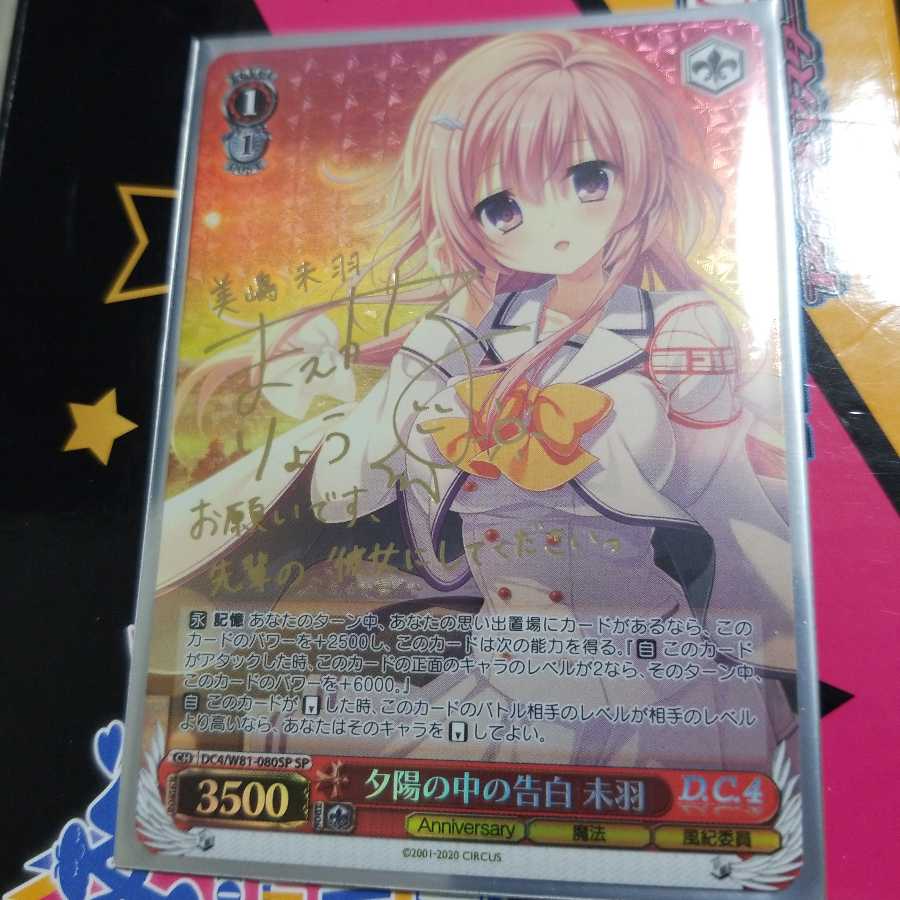 ヴァイス 夕陽の中の告白 未羽 sp