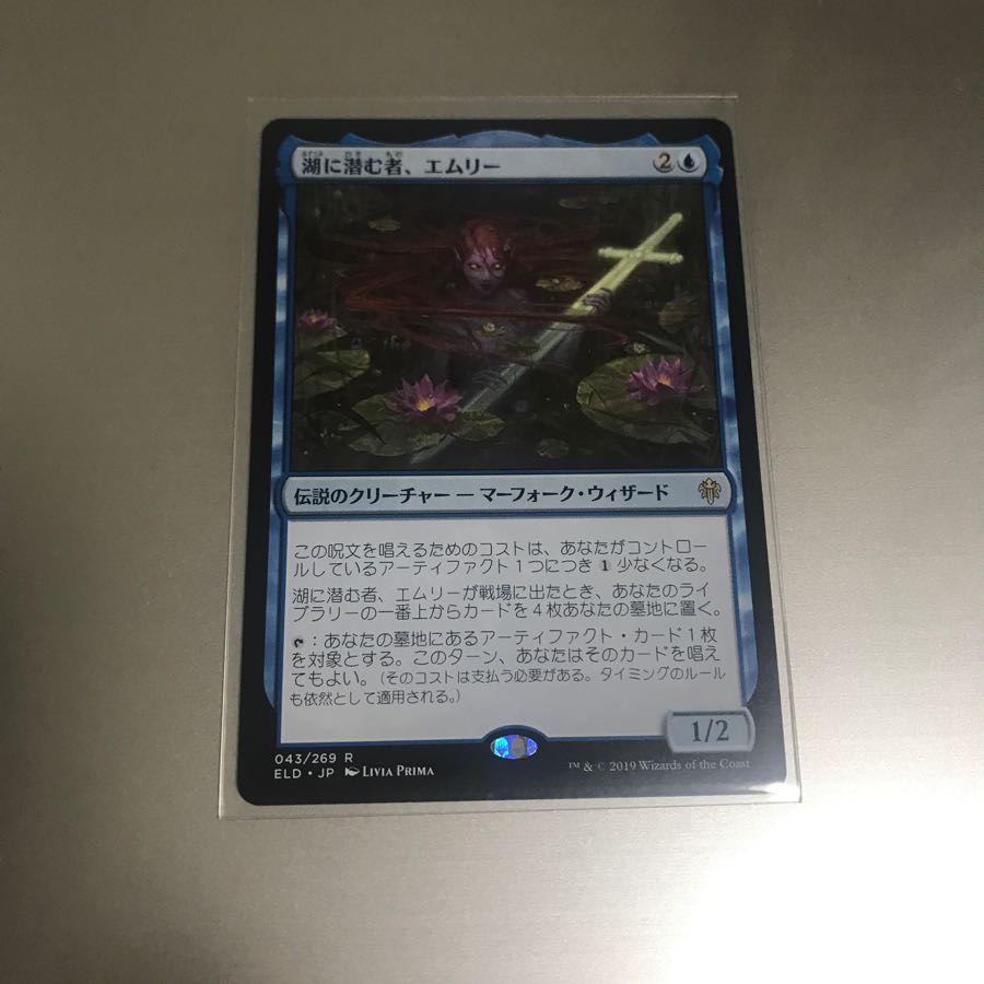 湖に潜む者、エムリー エルドレインの王権