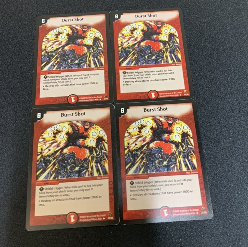 バーストショット 英語版の通販 雪ん子 Magi トレカ専用フリマアプリ