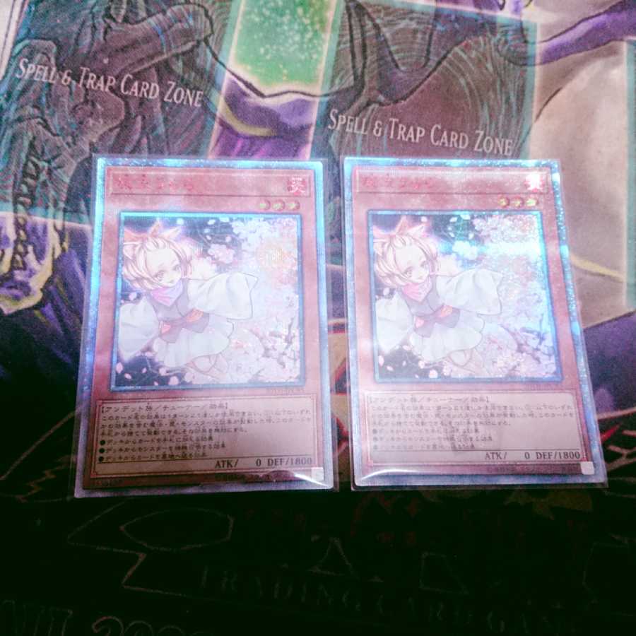 遊戯王 灰流うらら 20thシークレット 2枚セット