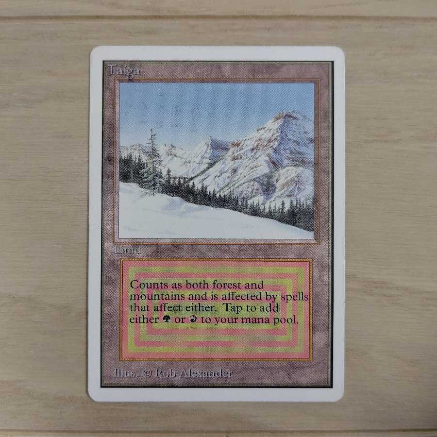 MTG Taiga unlimited Unlimited
