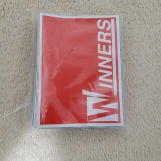 WINNERSスリーブ赤、黒