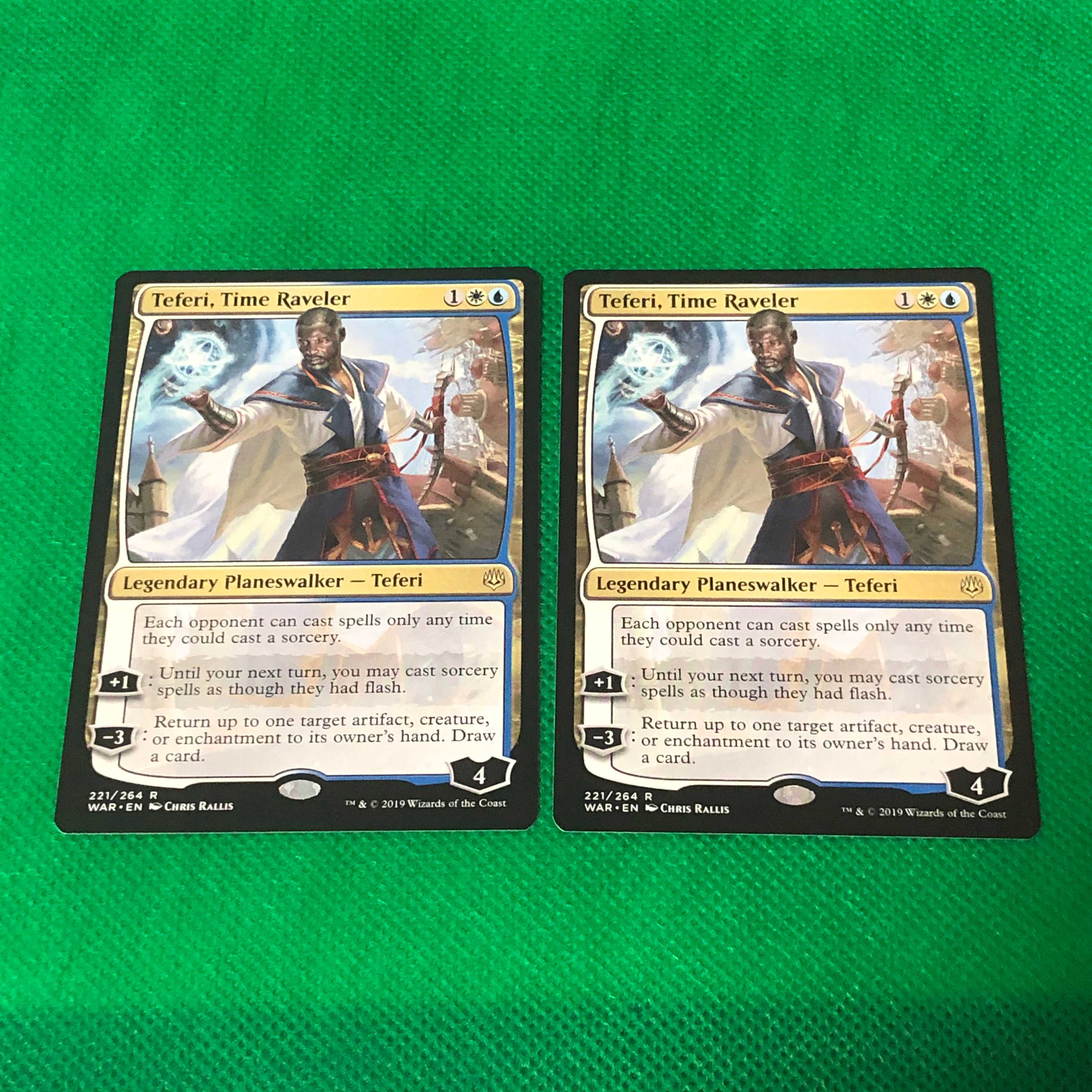 時を解す者、テフェリー 英語版 2枚