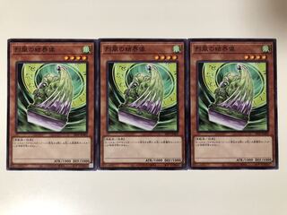 遊戯王　烈風の結界像　3枚