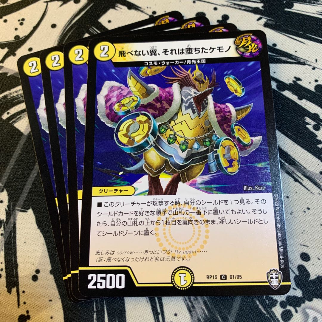 飛べない翼、それは堕ちたケモノ