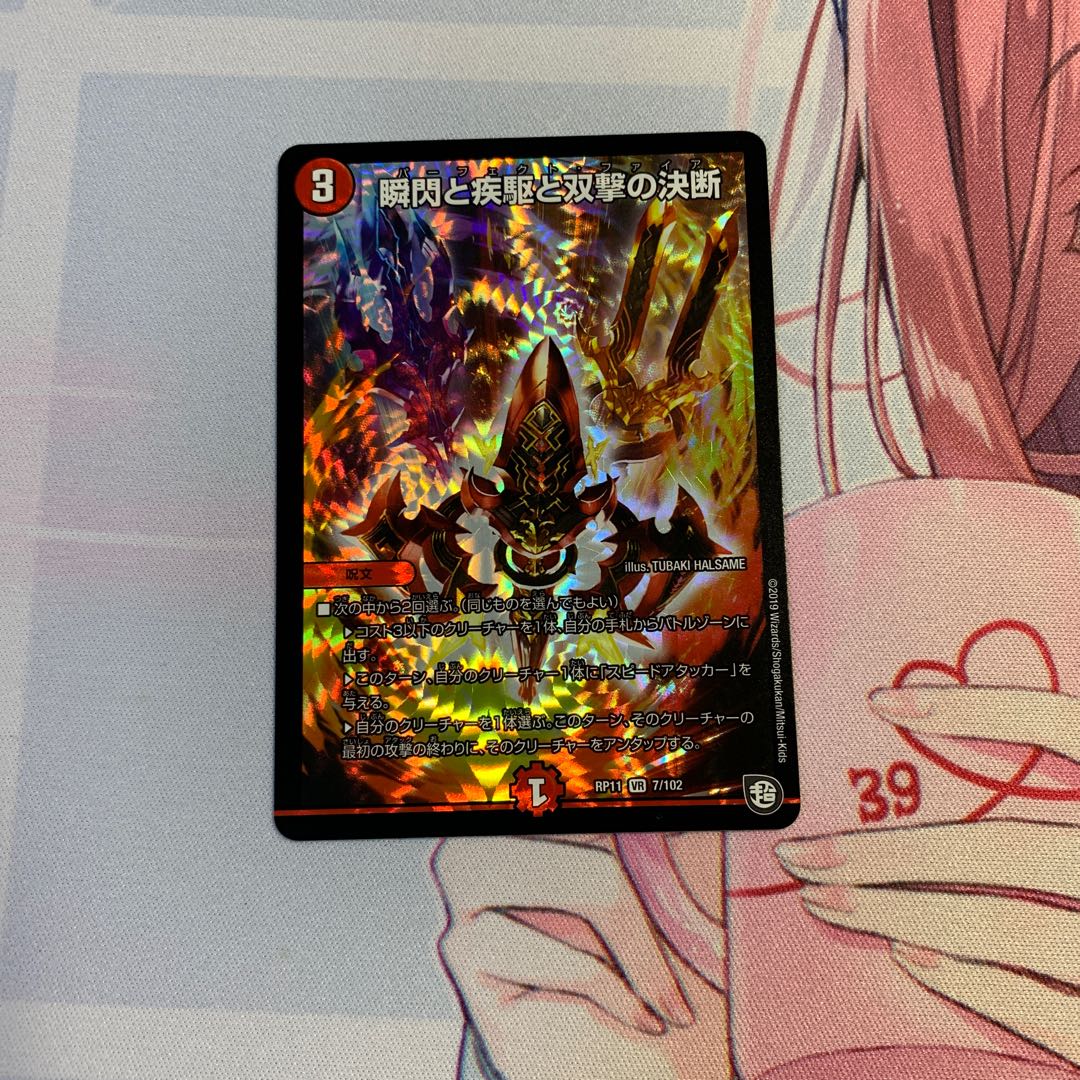 瞬閃と疾駆と双撃の決断