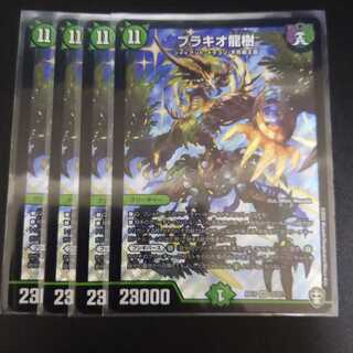 ブラキオ龍樹　4枚セット