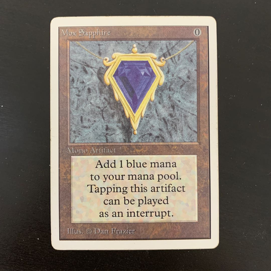 Mox Sapphire Unlimited Edition 1 copy
