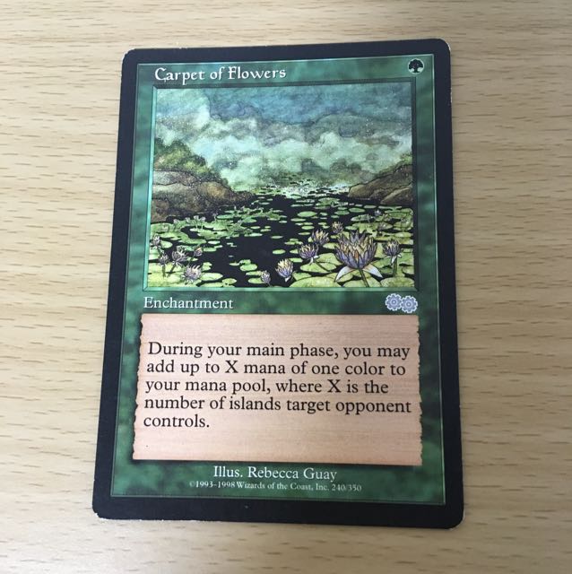 花の絨毯 英語版