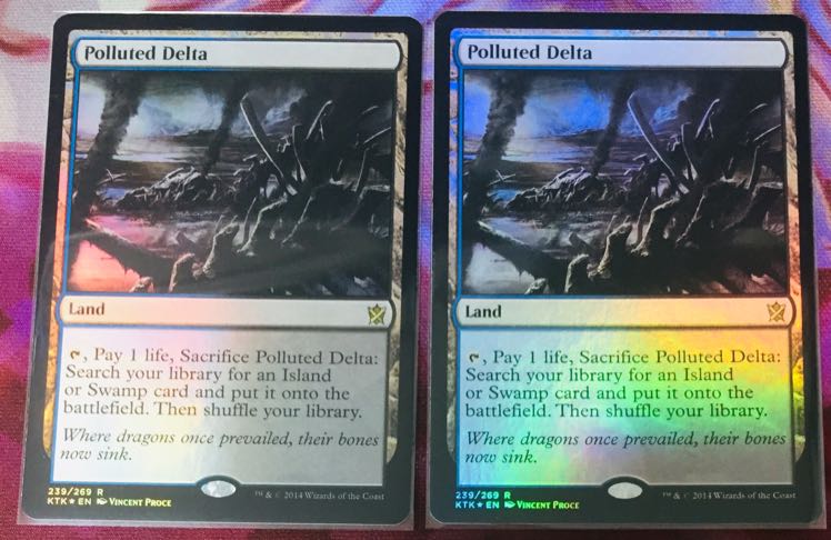 FOIL polluted delta KTK 英2枚 汚染された三角州