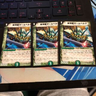 緑神龍ザールベルグ 3枚セット