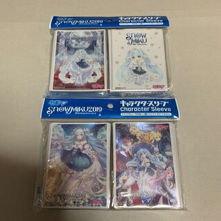 キャラクタースリーブ 雪ミク 2019 A Bセット 未開封